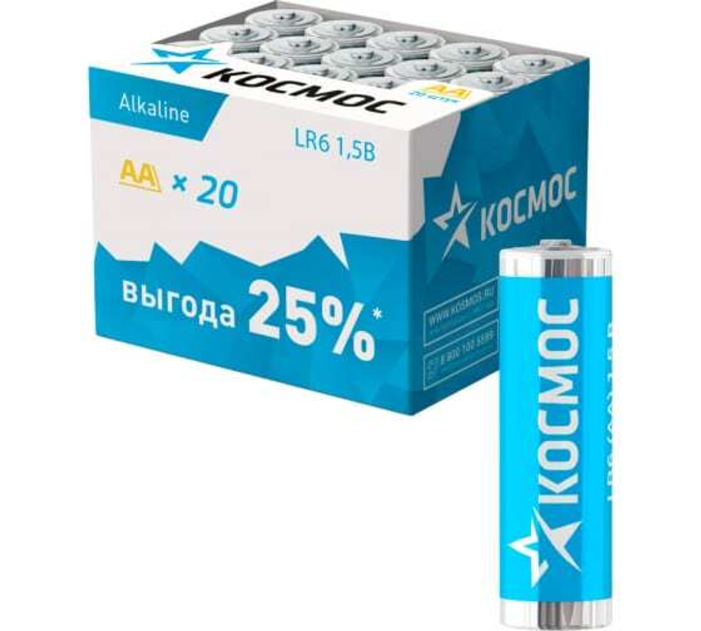 Батарейка LR6/АА Космос