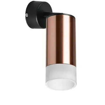 Спот 1*GU10 RB43031 черный/медь Rullo Lightstar