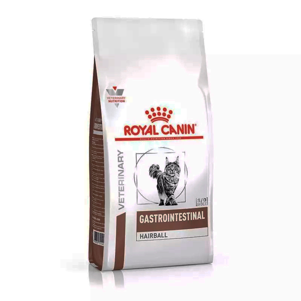 Корм сухой Royal Canin Gastrointestinal Hairball 2 кг для выведения волосяных комочков для кошек
