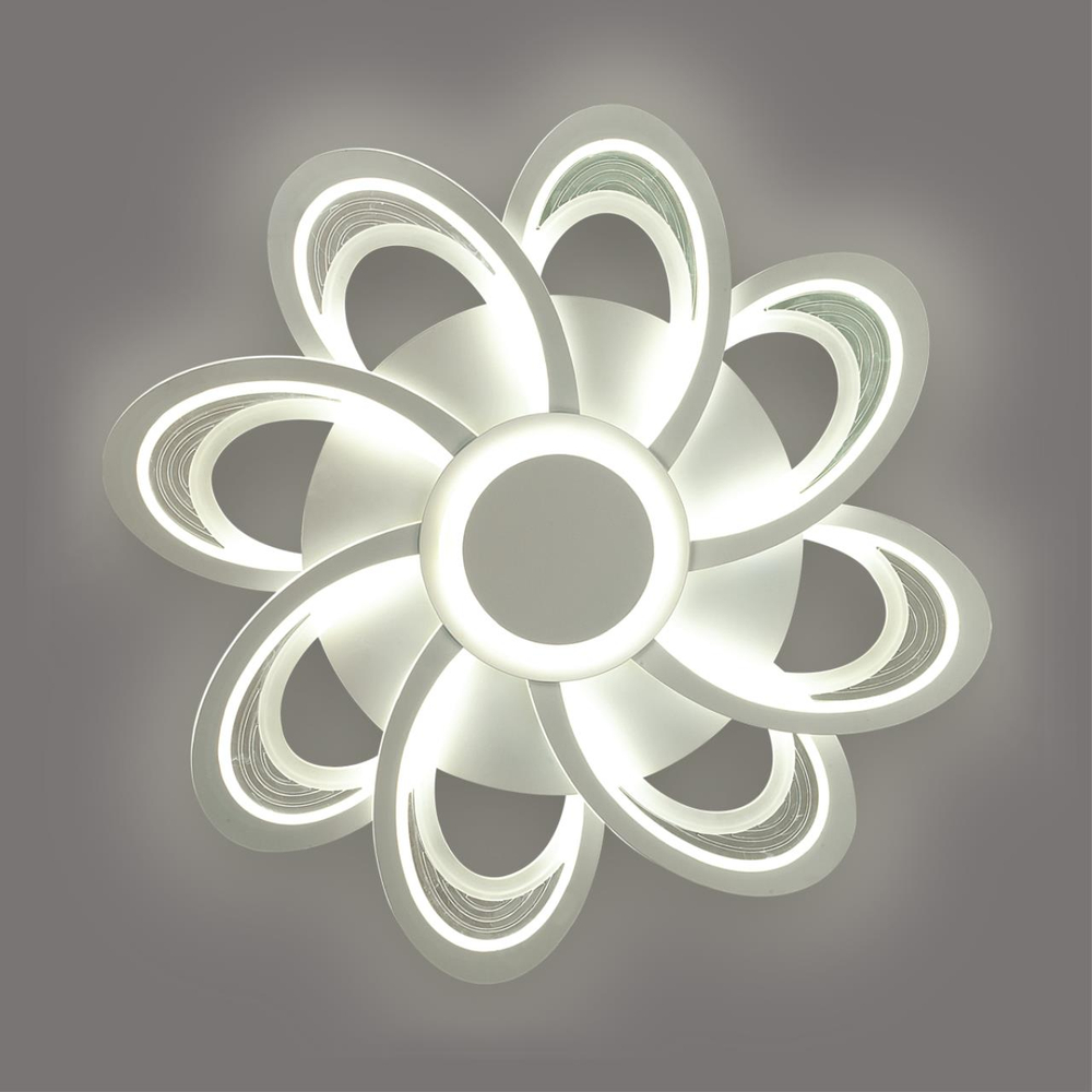 8198/95L LEDIO LN25 000 белый, металл/акрил Потолочный светильник с ПДУ 3000-6000К LED 95W 220V MANILA