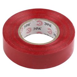 Изолента ЭРА ET1520RED ПВХ 15мм х 20м красная