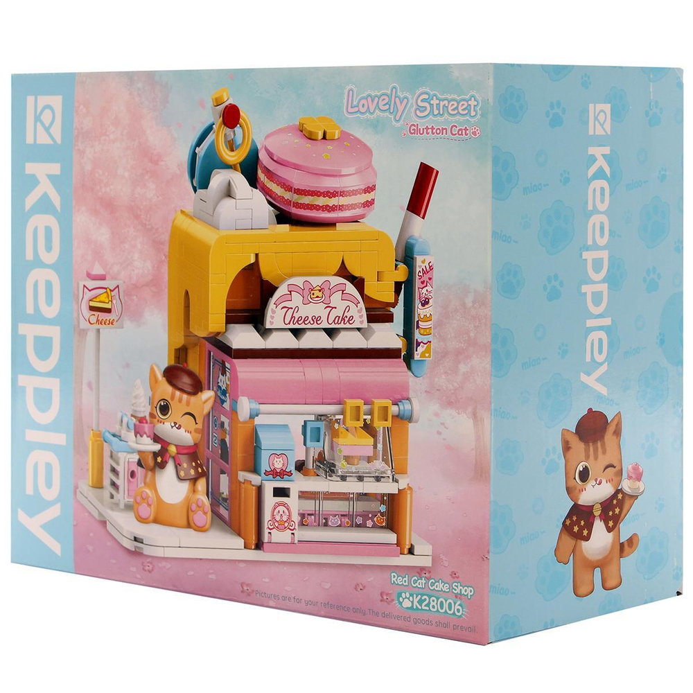 Конструктор блочный Брик для девочек 364дет., коробка K28006