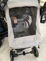 Коляска прогулочная Babalo 2023 Серый белая рама