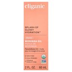 Cliganic, Splash of Glowy Hydration™, органическое масло моринги, 60 мл (2 жидк. унции)