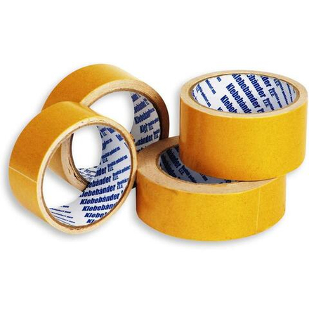 Скотч 2-х сторон.50мм х25м ПП Klebebander