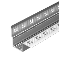 Профиль FANTOM-W20-H20-EDGE-2000 ANOD (Arlight, Алюминий) 054184