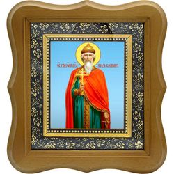 Владимир Великий равноапостольный князь. Икона на холсте.