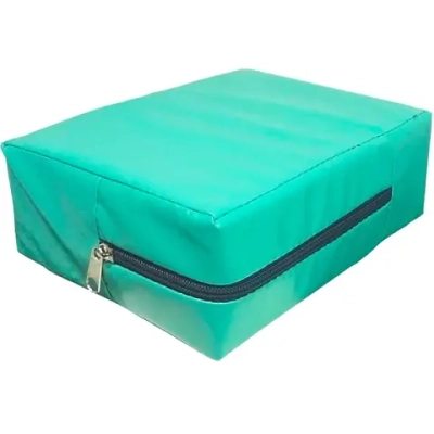 Подушка для забора крови процедурная 30х15х7см, цвет зелёный