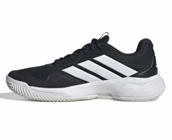 Buty tenisowe Adidas GameCourt 3 M Clay - core black/footwear white/footwear white