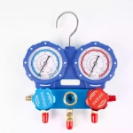 Манометрическая станция DSZH WK-C3602S (R22/134/404/410; 2-х вентильная; шланги 90см, 2 адаптера AD89)