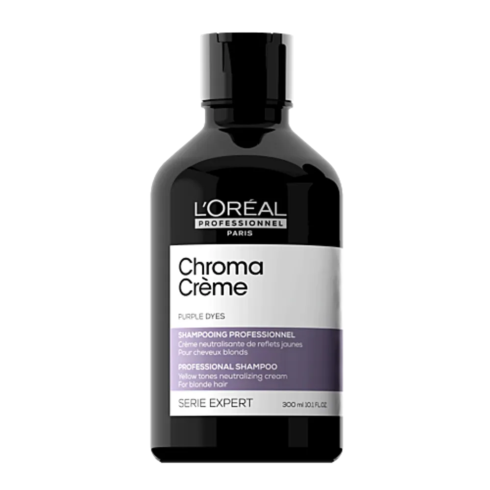 LOREAL Chroma Creme Шампунь для нейтрализации желтизны волос, 300мл