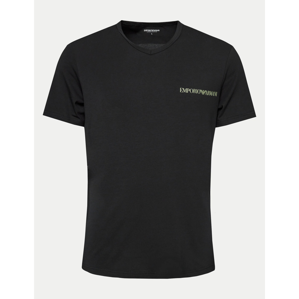 Набор мужских футболок 2в1 черные Emporio Armani 111849_4F717 23820