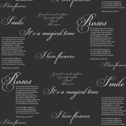 Пленка прозрачная "Стихи" (10м)