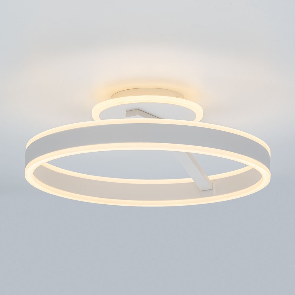 Citilux Дуэт CL719740 LED Люстра с пультом Белая