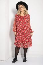 Платье Солнечный свет (красное) П12691-13 LT Collection