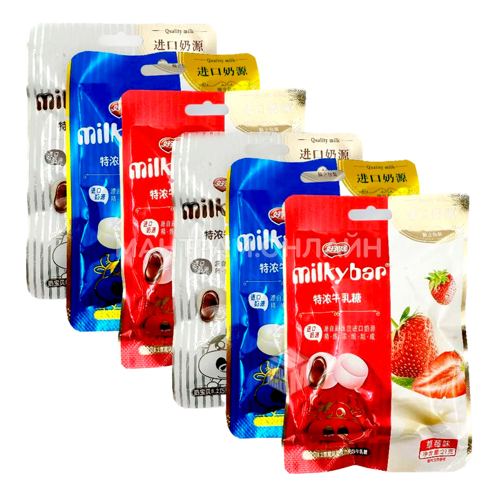 Конфеты Milky Bar сливочные с шоколадом 21 г