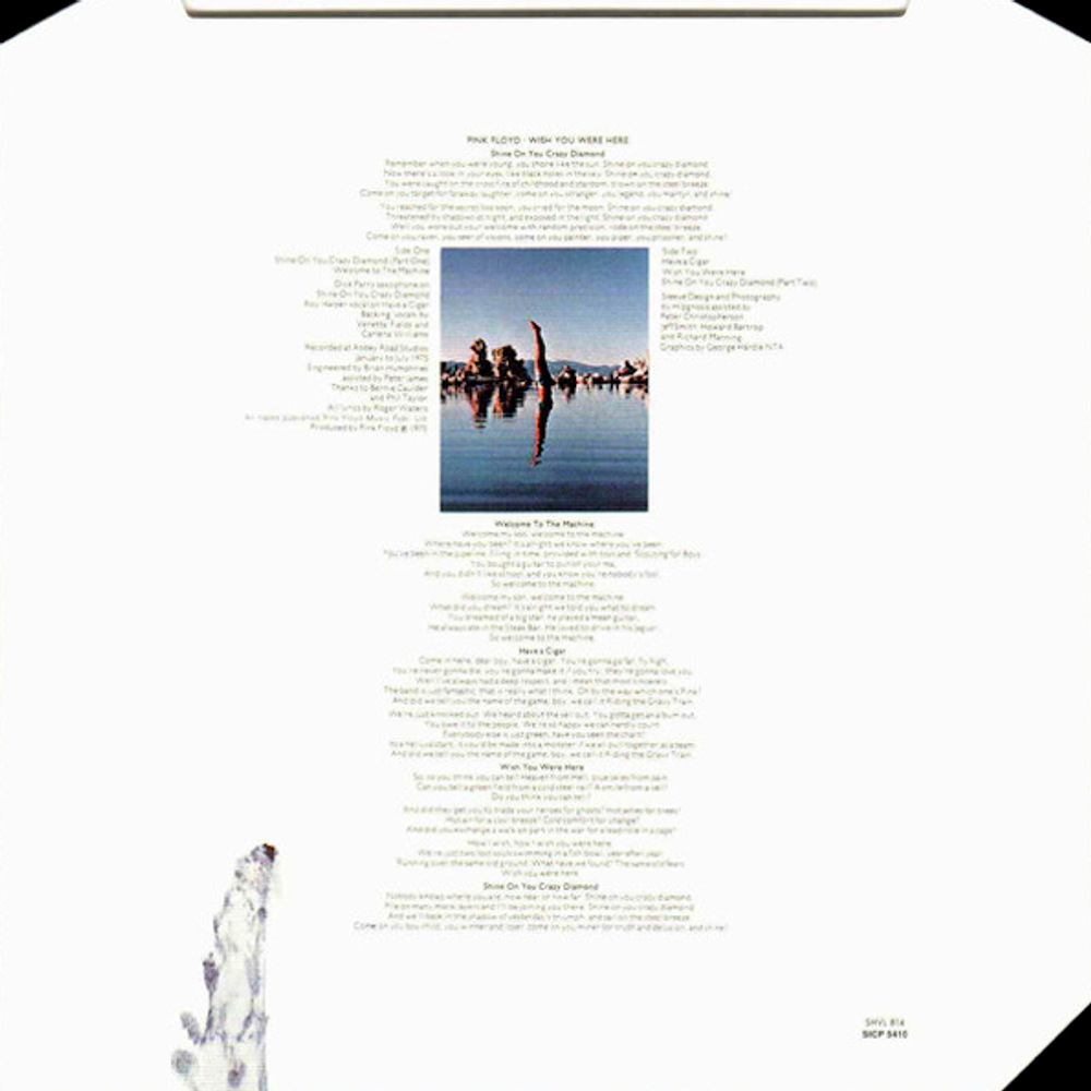 Pink Floyd / Wish You Were Here (Mini LP CD)