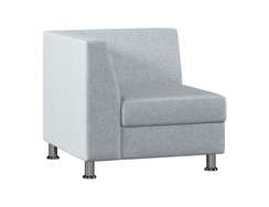 Секция с подлокотником одноместная правая MC-1P.01(R) ткань Romeo 13