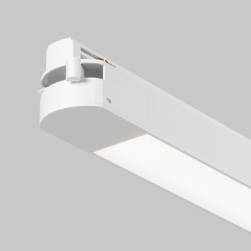 Трековый однофазный светодиодный светильник 24W 3000K TR000-1-24W4K-W_1 белый Basis Unity Maytoni