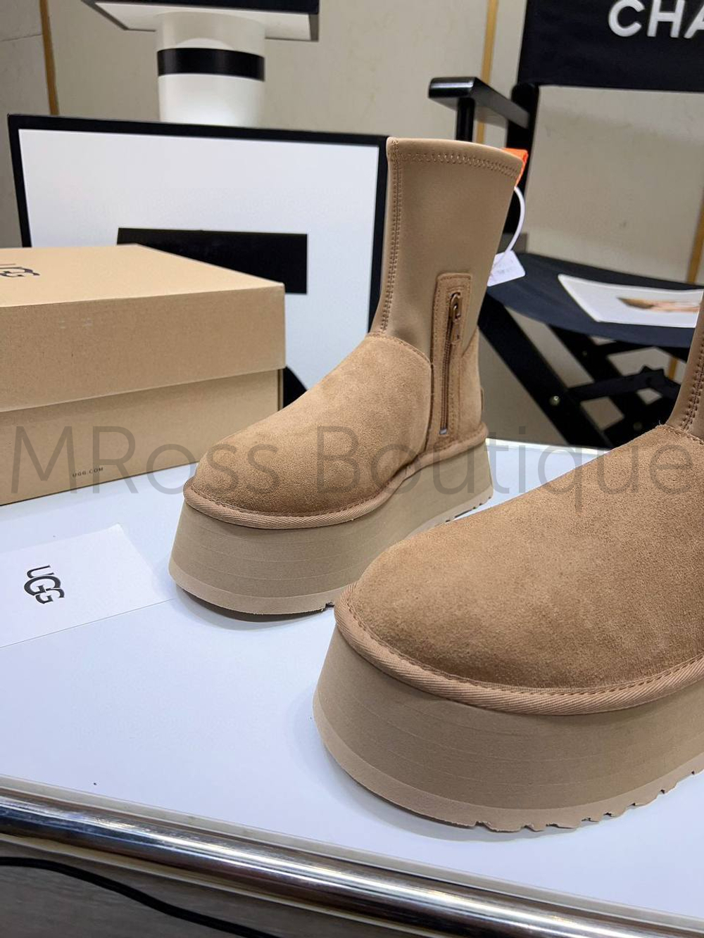 Женские Классические Коричневые Ботильоны Dipper Ugg