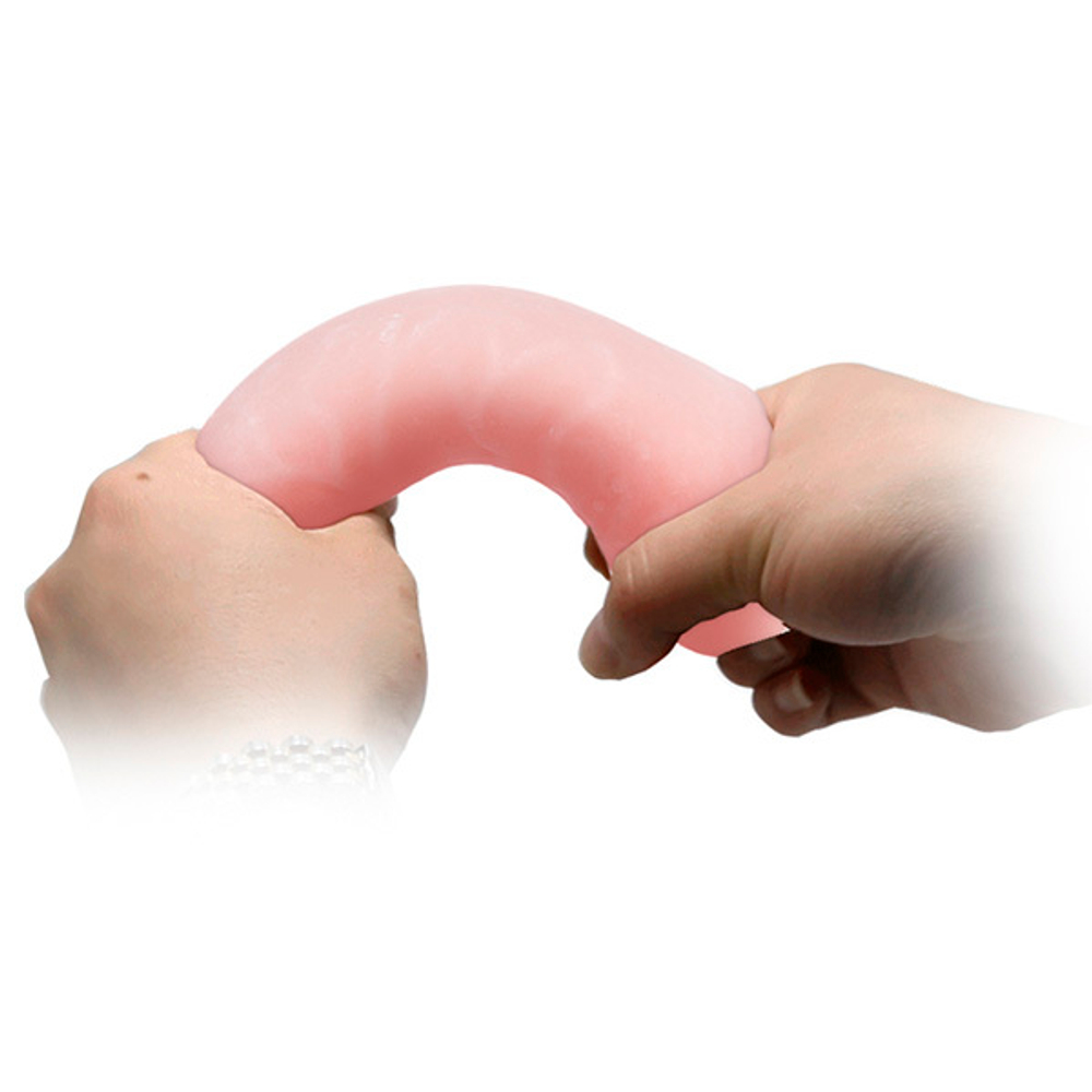 Реалистичный фаллоимитатор 16см с рельефом Baile BW-007001G