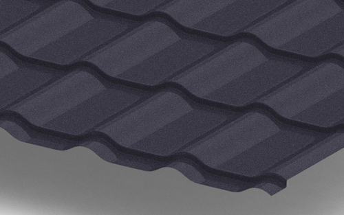 Профиль декоративный Монтерра-X 0,45мм VikingMP 7024-Графитовый серый