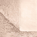 Ткань Кружево корд на меху, 150 см