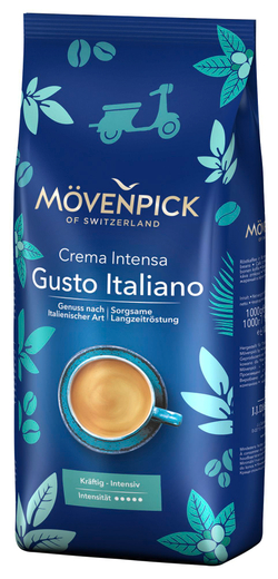 Кофе в зернах Movenpick Gusto Italiano 1000 г