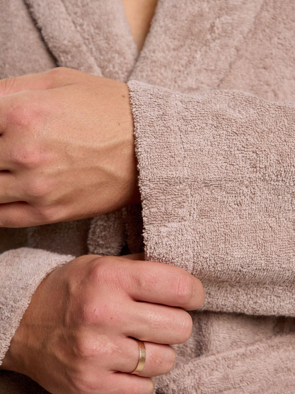 Халат мужской Комфорт-4 Виотекс СЕРО-БЕЖЕВЫЙ