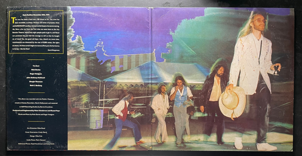 Виниловая пластинка Supertramp ‎– Paris 2LP