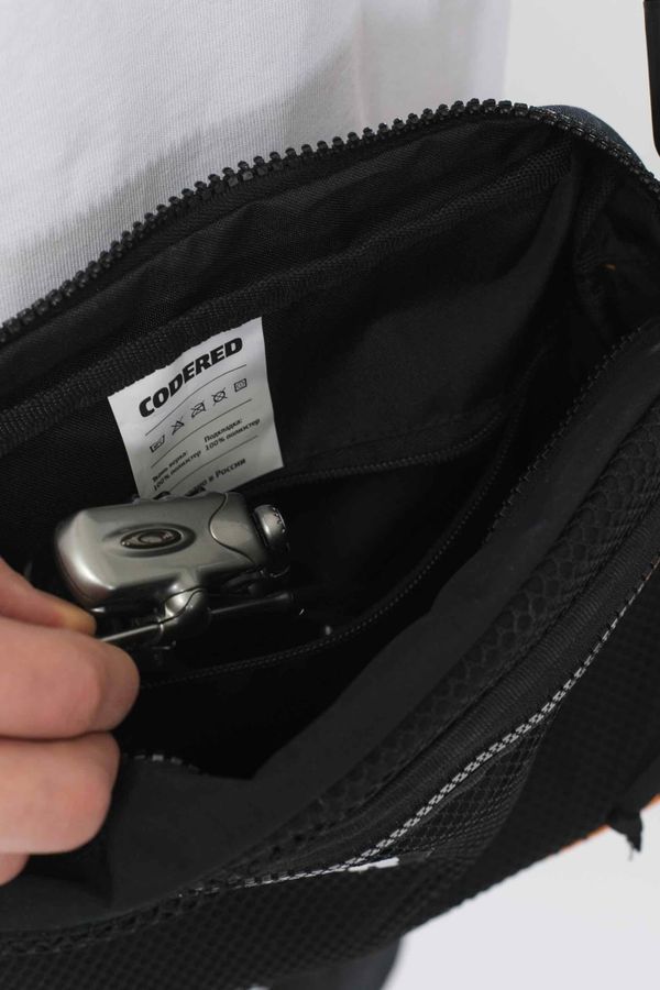 Сумка для документов Horizon Bag Черный/Оранжевый - фото 3