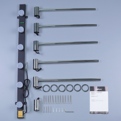 Полотенцесушитель электрический ABBER Charme AH4005 хром