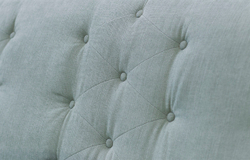 Диван ZW-432 трехместный рогожка бирюзовая цвет 20, 218*89*90см Garda Decor