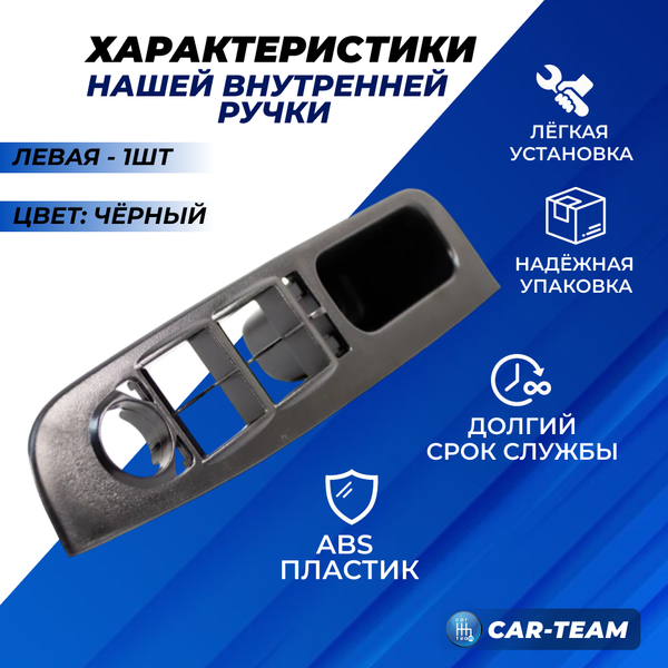 Ручка обивки передней двери на Лада Приора 2, левая