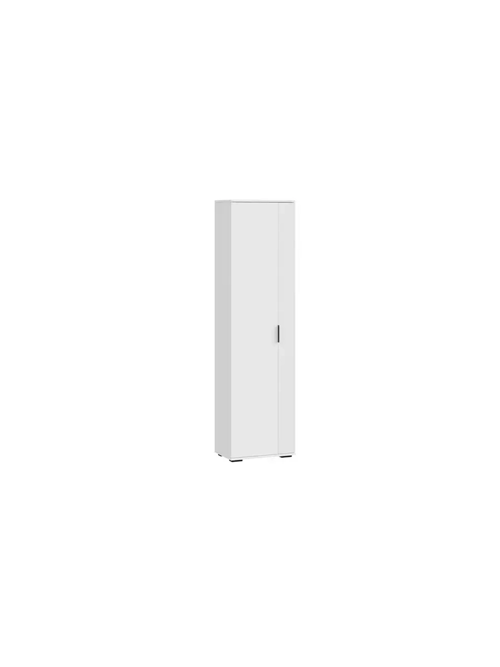 Прихожая с зеркалом Белый Ясень 159х35х200