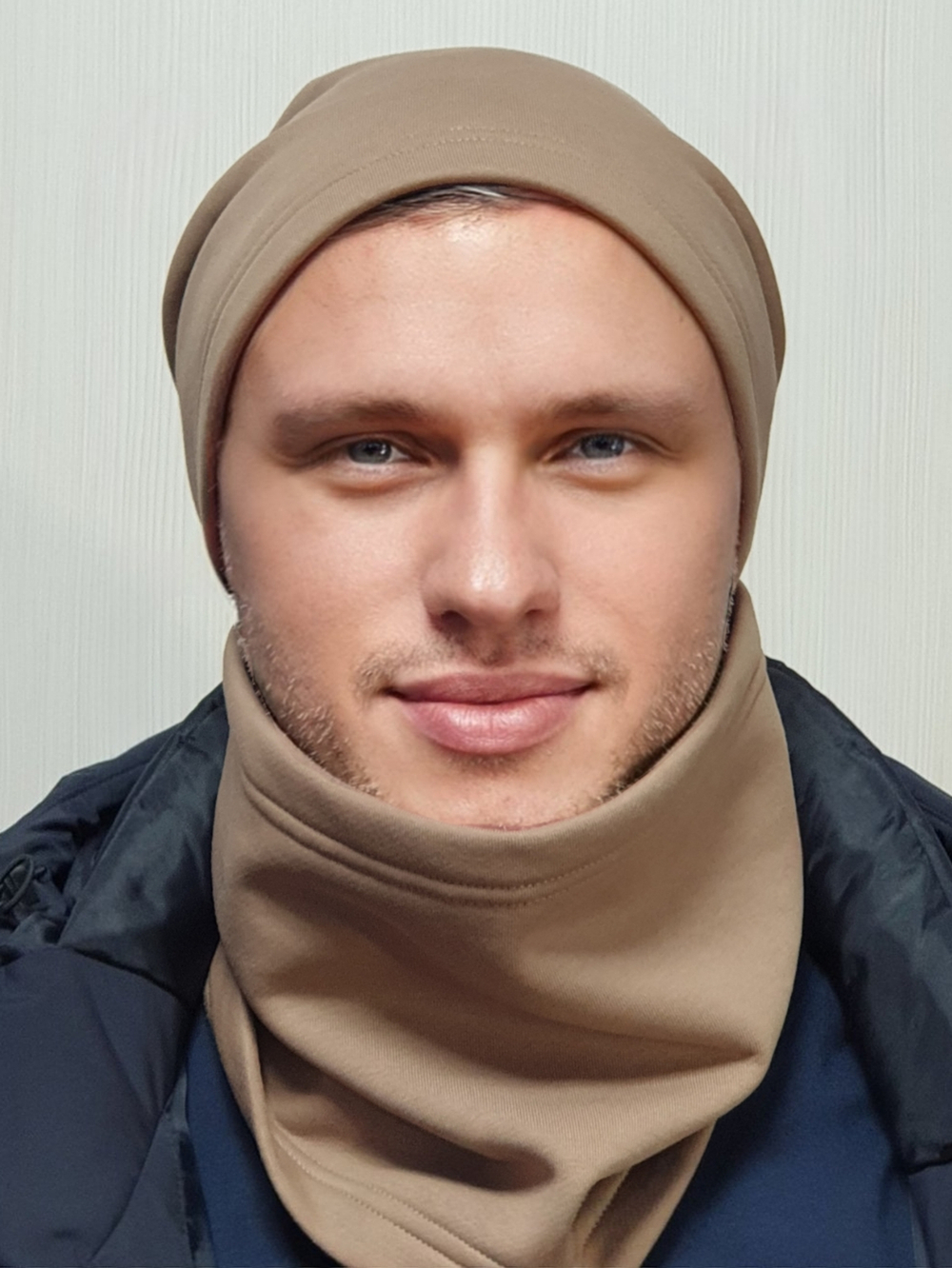 Шапка МИШЕЛЬ хлопковая утепленная