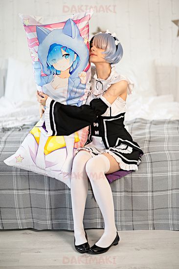 Дакимакура Рем и Рам арт. 0162