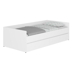 Кровать-трансформер с матрасом-трансформером Симпл КР-51, белый