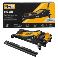 Домкрат подкатной гидравлический 2.5т (h min 75мм, h max 505мм) JCB JCB-TH32515