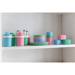 Тарелка connect, organic, D20,5 см, голубая