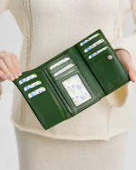 Кошелек 020 12 зеленый