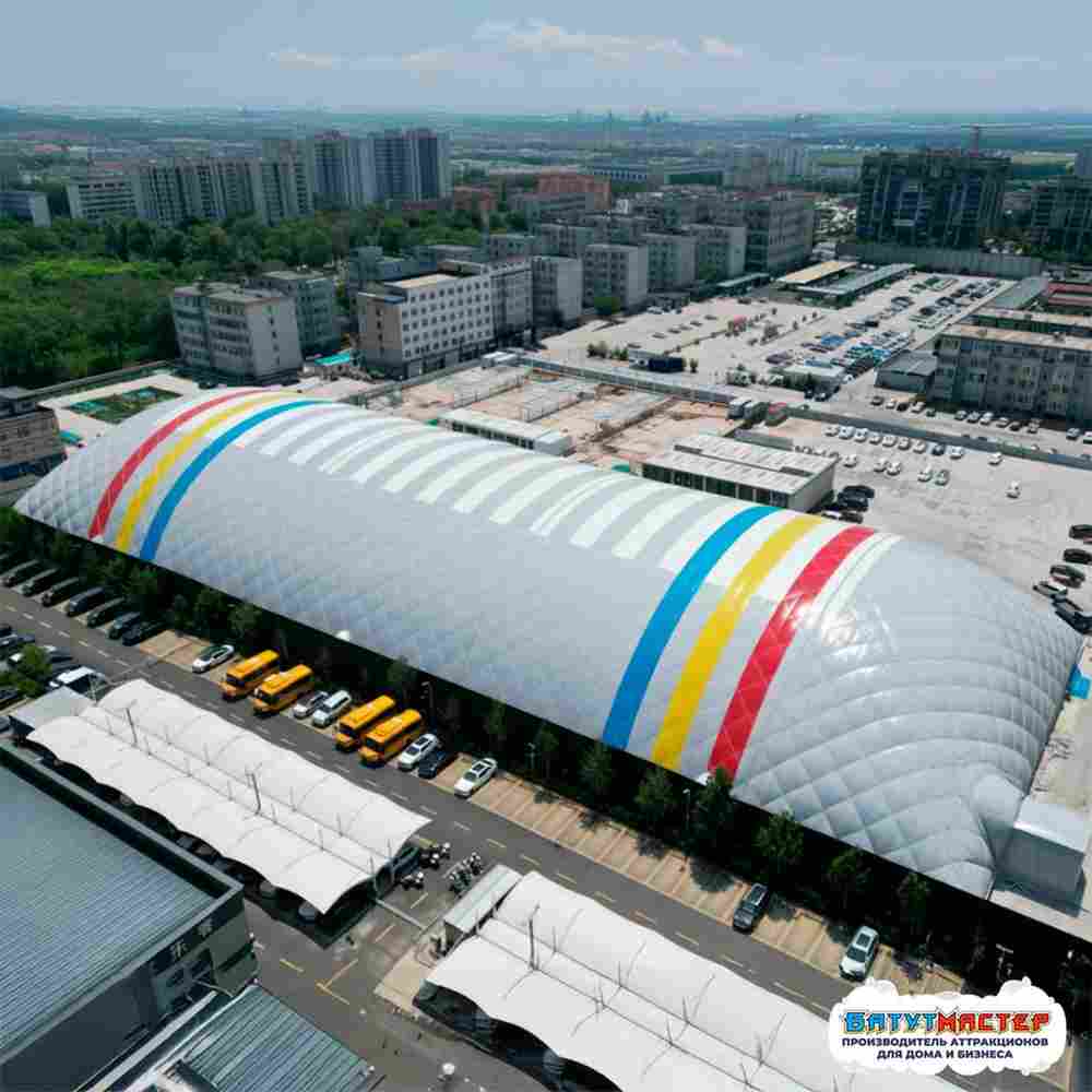 Воздухоопорное сооружение для футбола «Путь Чемпиона», 105×68×24 м