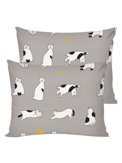 Постельное белье Сказка "Локи/Локи (компаньон)" 2-спальный   наволочки 50х70 2шт Простынь на резинке 160х200 см  Пододеяльник 175х215 см