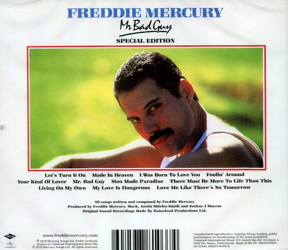 Freddie Mercury / Mr Bad Guy (Special Edition)(CD)