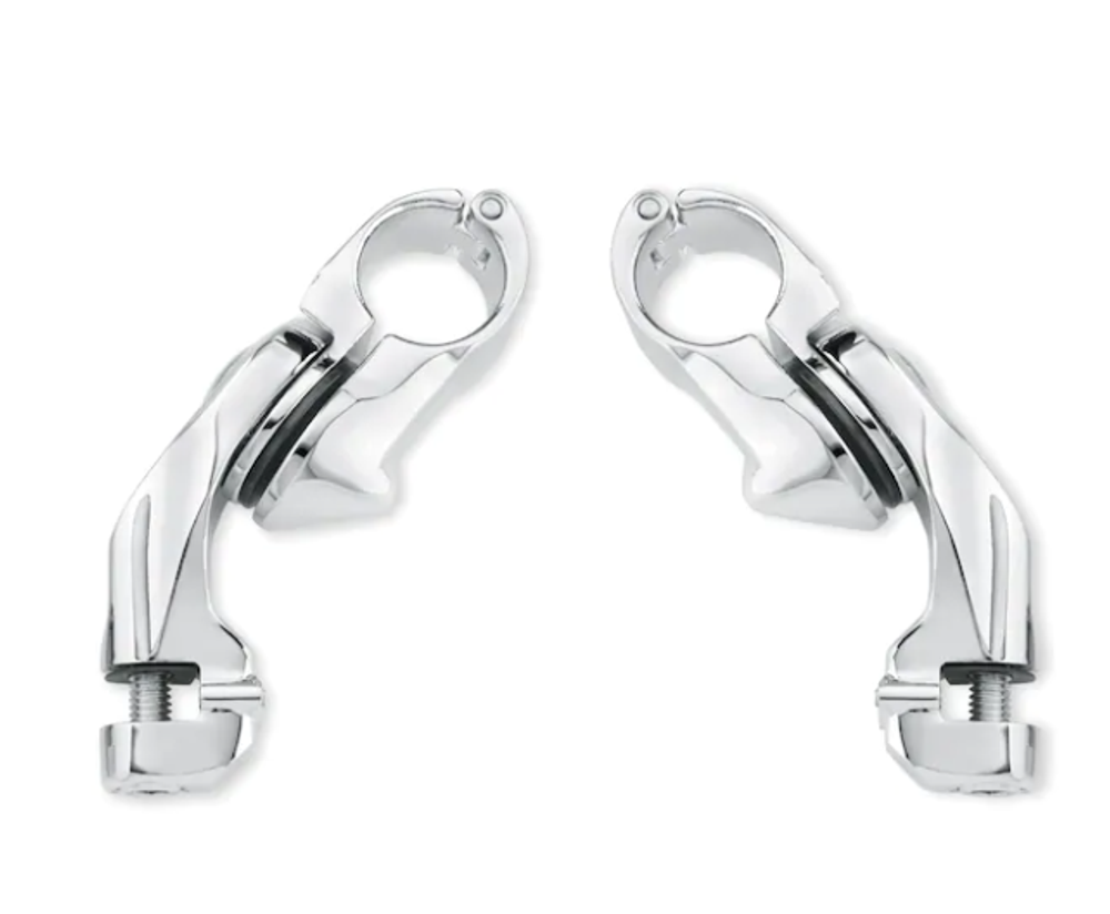 50830-07A НАБОР КРОНШТЕЙНОВ ПОДНОЖЕК, СПЕЦИАЛЬНОЙ СЛОЖНОЙ ФОРМЫ (2ШТ), В КОМПЛЕКТЕ С БОЛТАМИ (14ШТ) Д 14 ММ /СТАЛЬ/