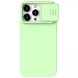 Накладка Nillkin CamShield Silky Silicone Case для iPhone 15 Pro