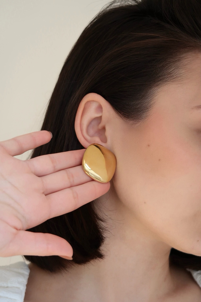 Серьги ЗЕРКАЛО gold