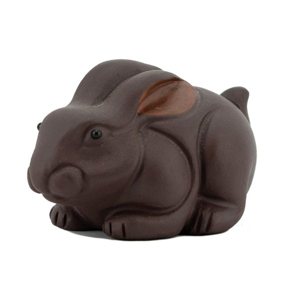 Глиняная чайная игрушка коричневый &quot;Грызун&quot;