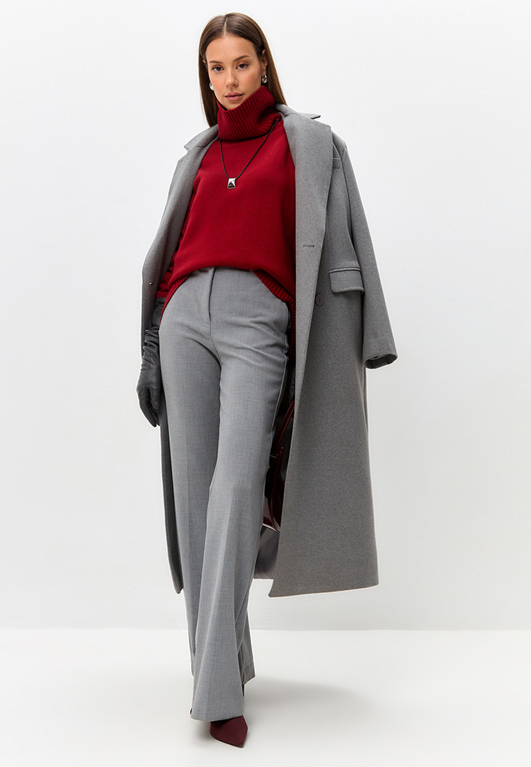 Базовый шерстяной свитер