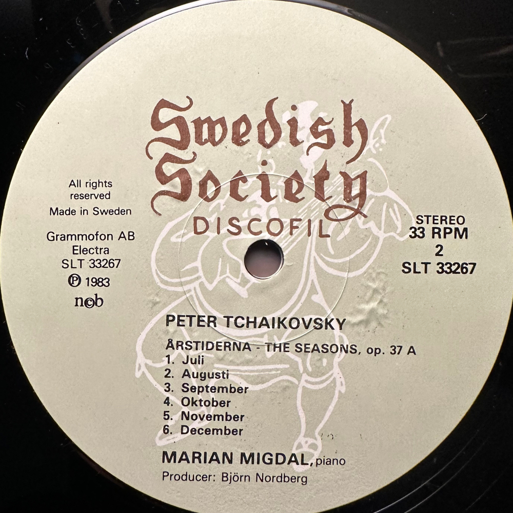 Чайковский - Времена года (Швеция 1984г.)